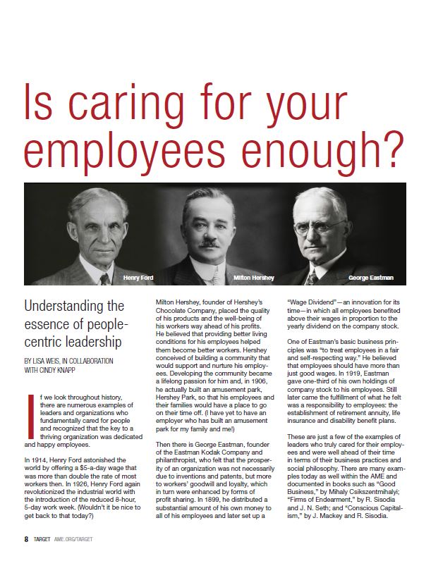 Is caring for employees enough?